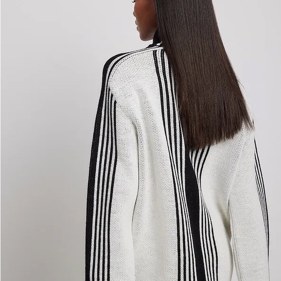 NA-KD x Klara Montes Wool Blend Soft Polo Sweater NWT Small - Picture 2 of 6